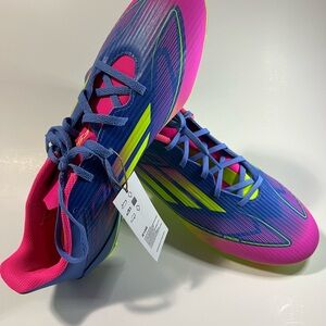 Adidas F50 League FG/MG Mystic Victory Pack Soccer Cleats IE1290 Men Sz 12 Pink